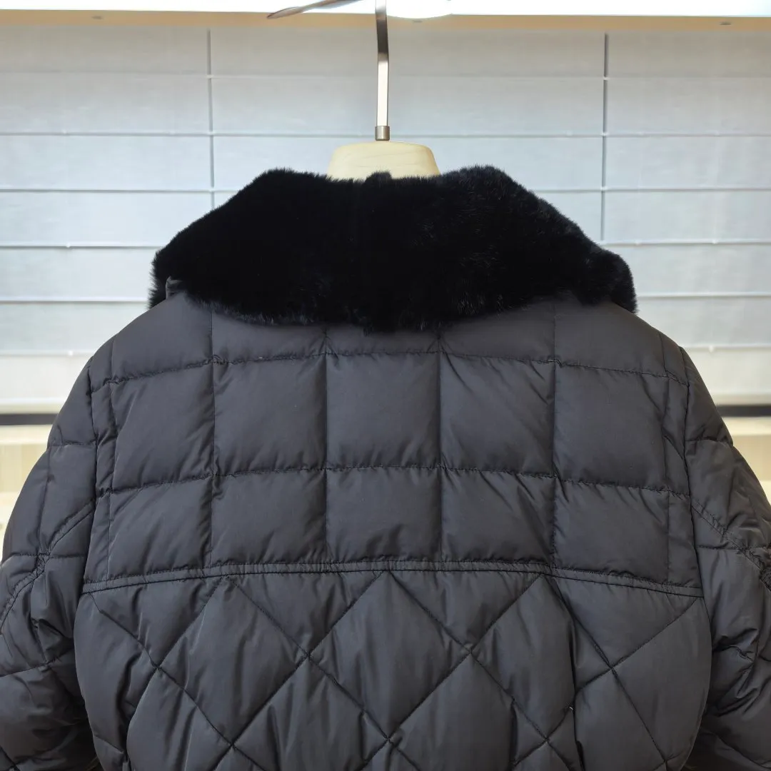【Original 】Moncer｜ SS 26 Cygne Diamond- Quilted Short Down Jacket ， ， ， #T 119# Size: 0123